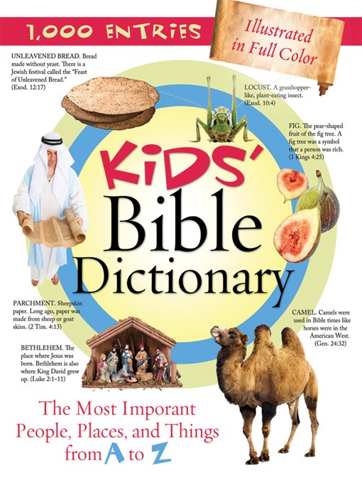 Cover image for Kids' Bible Dictionary
